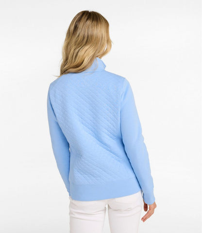 Women's Quilted Quarter-Zip Pullover | L.L.Bean Exclusive