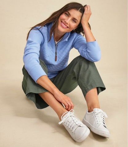 Women's Quilted Quarter-Zip Pullover | L.L.Bean Exclusive