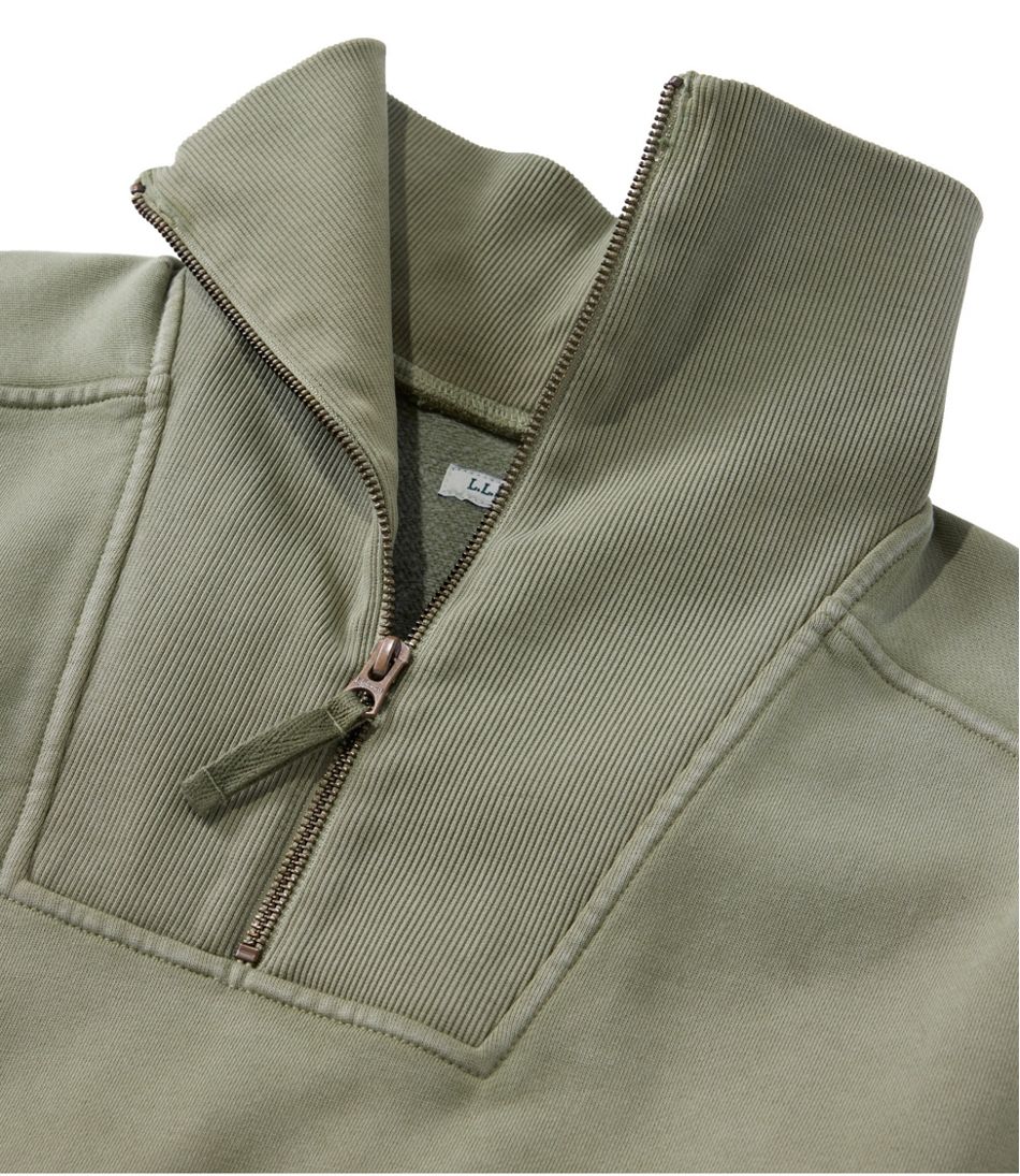 Women's Sunwashed Sweats, Quarter-Zip | L.L.Bean Signature