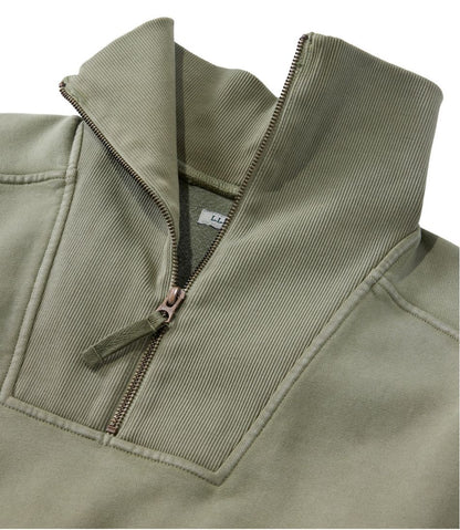 Women's Sunwashed Sweats, Quarter-Zip | L.L.Bean Signature