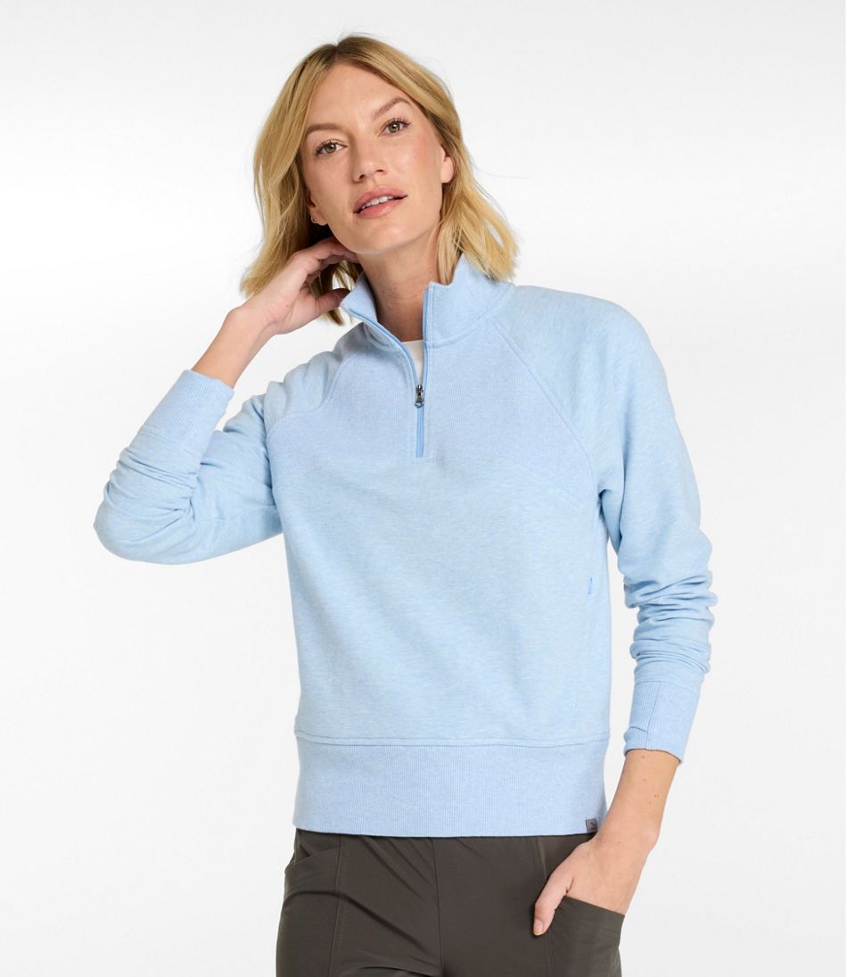 Women's L.L.Bean Cozy Pullover, Quarter-Zip | L.L.Bean Classic