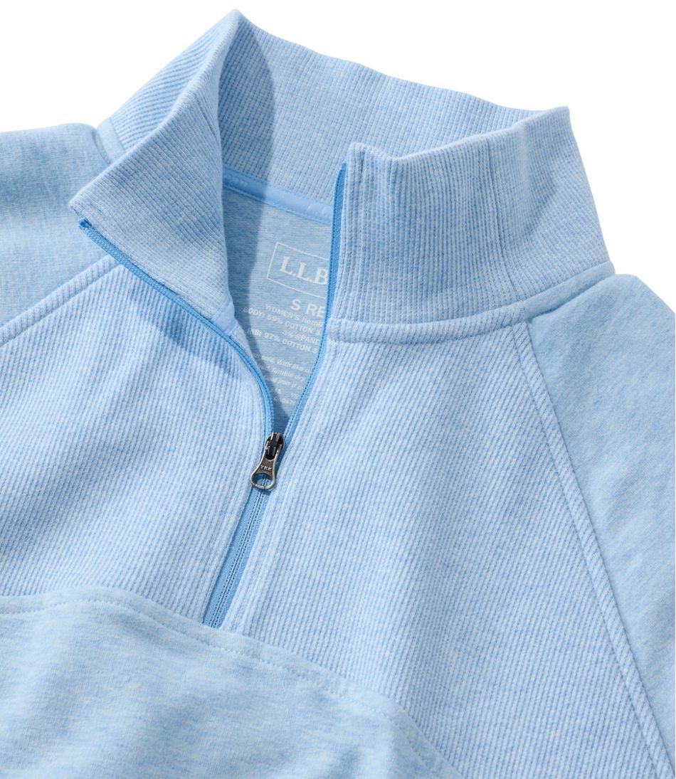 Women's L.L.Bean Cozy Pullover, Quarter-Zip | L.L.Bean Classic