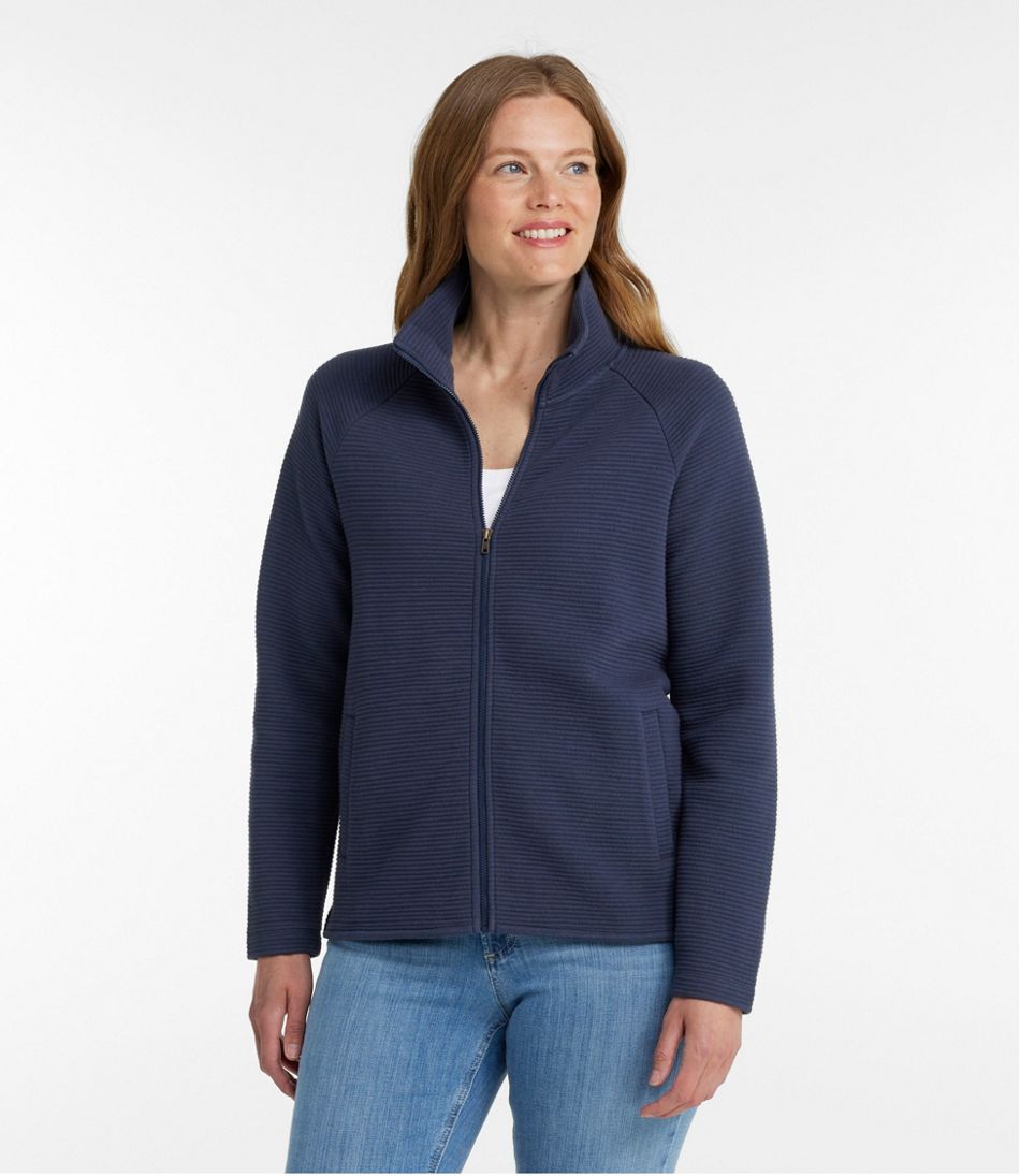 Women's Lakewashed Double-Knit Full-Zip | L.L.Bean Everyday