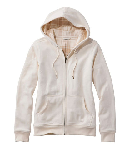 Women's L.L.Bean 1912 Sweatshirt, Flannel-Lined Hoodie | L.L.Bean Value