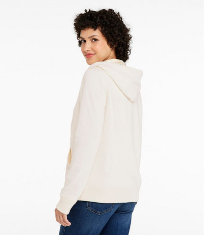 Women's L.L.Bean 1912 Sweatshirt, Flannel-Lined Hoodie | L.L.Bean Value