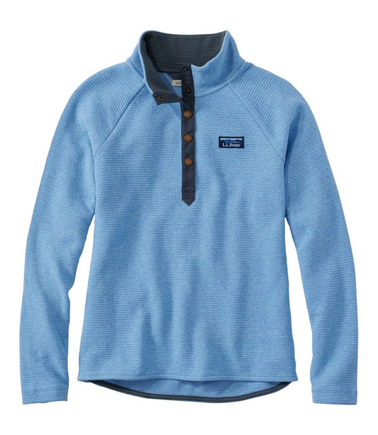 Women's Lakewashed Double-Knit Quarter-Snap | L.L.Bean Latest