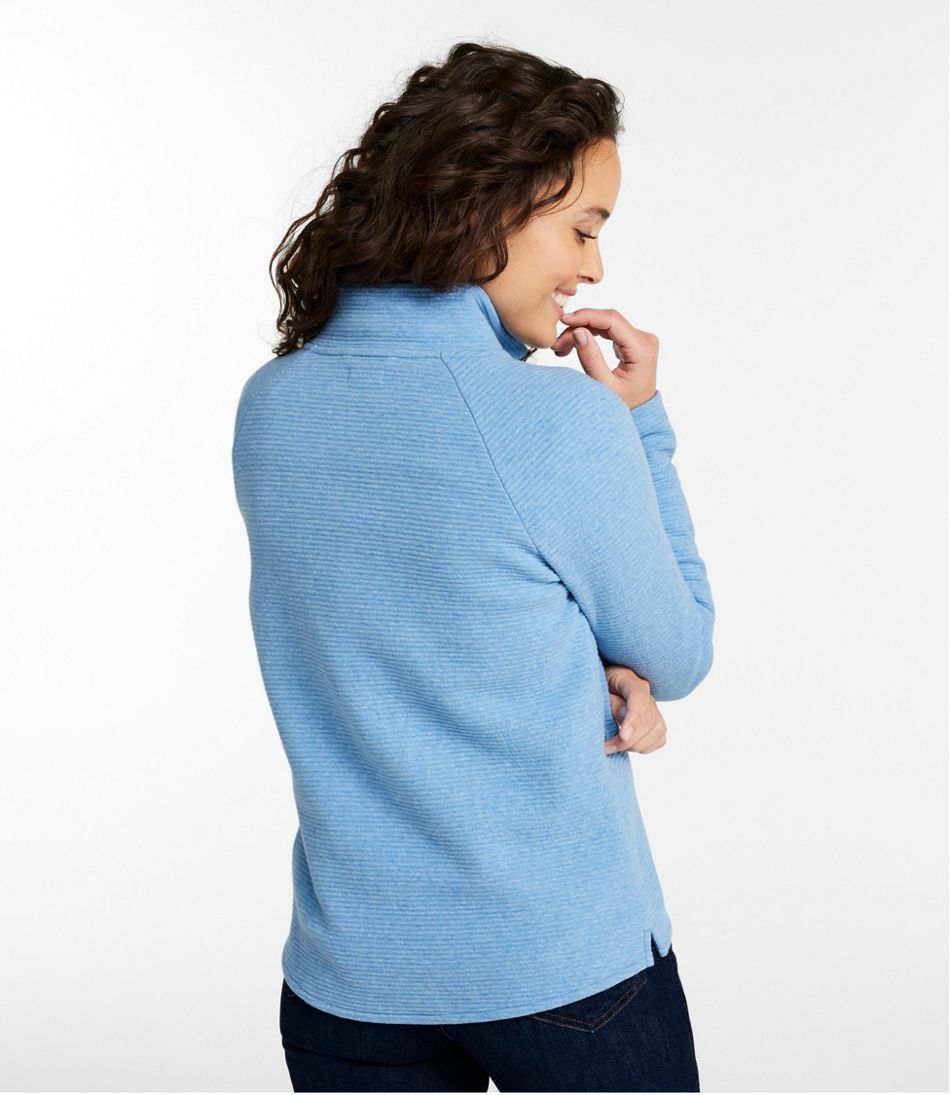 Women's Lakewashed Double-Knit Quarter-Snap | L.L.Bean Latest