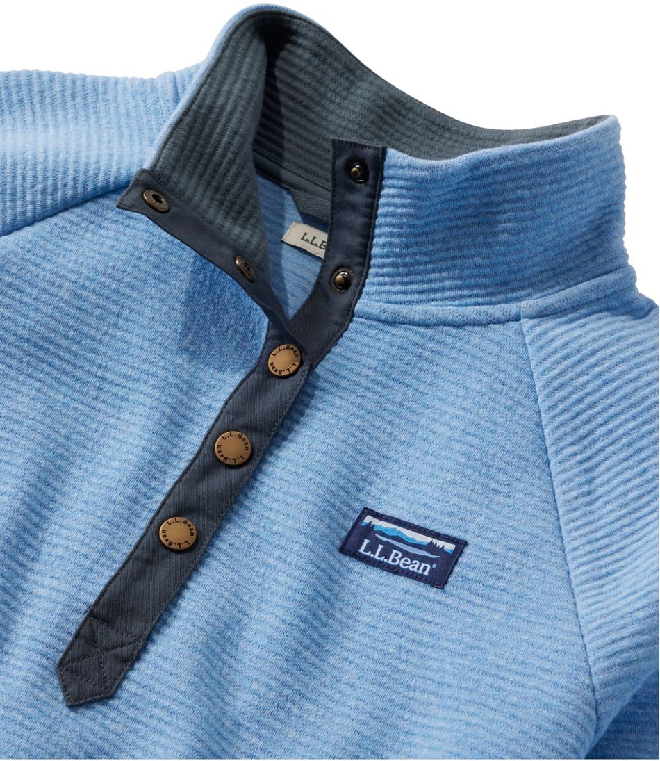 Women's Lakewashed Double-Knit Quarter-Snap | L.L.Bean Latest