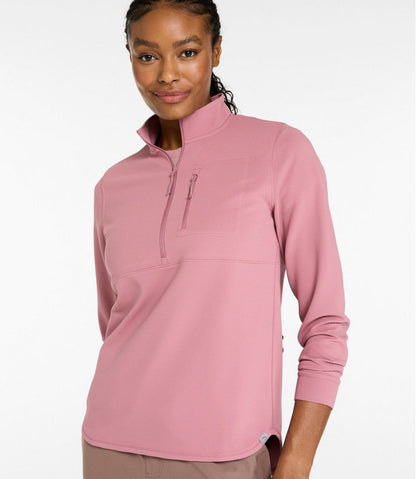 Women's VentureStretch Ottoman 1/4 Zip Pullover | L.L.Bean Recommended