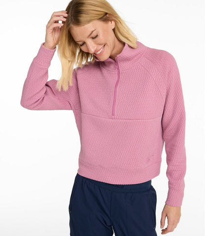 Women's Ridgeknit Half-Zip Pullover, Oversized | L.L.Bean Signature