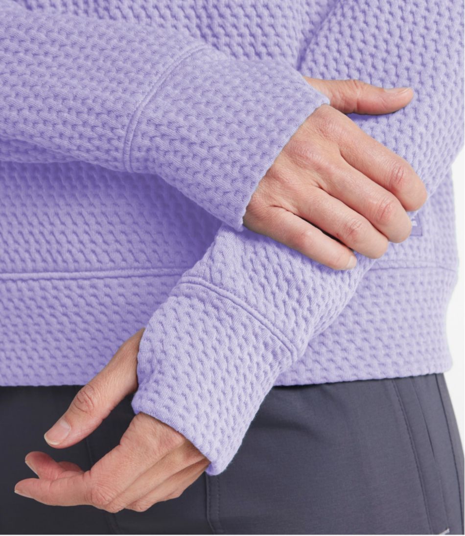 Women's Ridgeknit Half-Zip Pullover, Oversized | L.L.Bean Signature