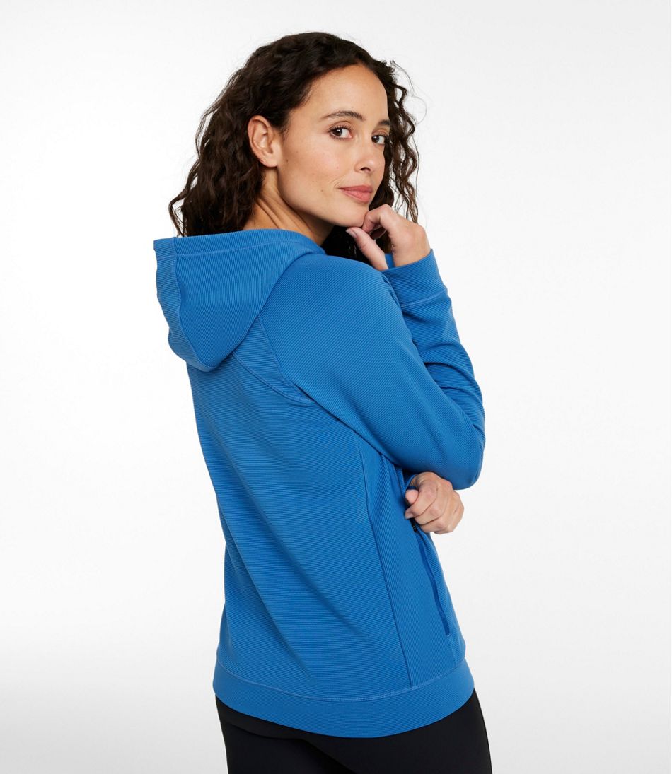 Women's VentureStretch Ottoman-Rib Hoodie | L.L.Bean Classic