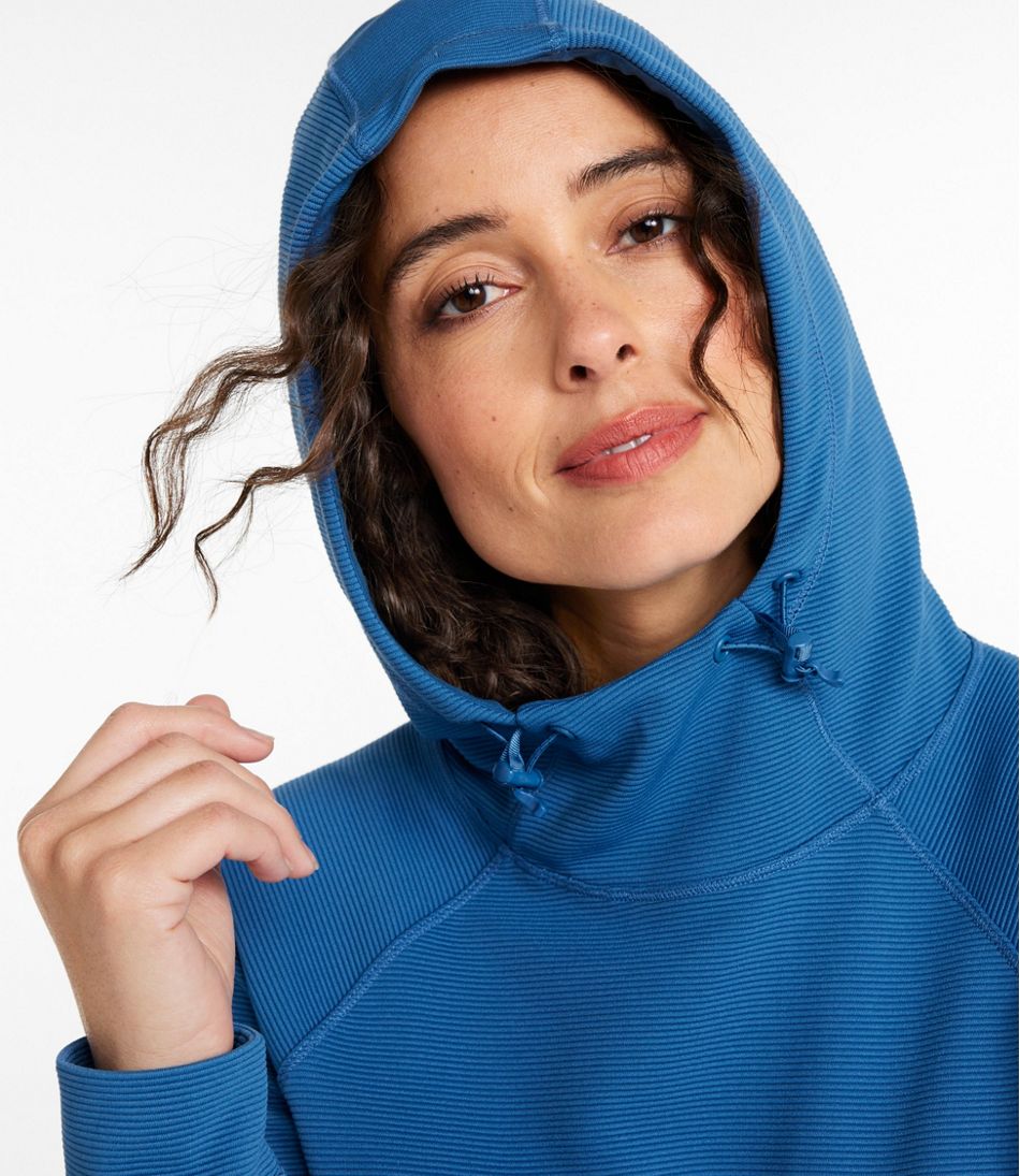Women's VentureStretch Ottoman-Rib Hoodie | L.L.Bean Classic