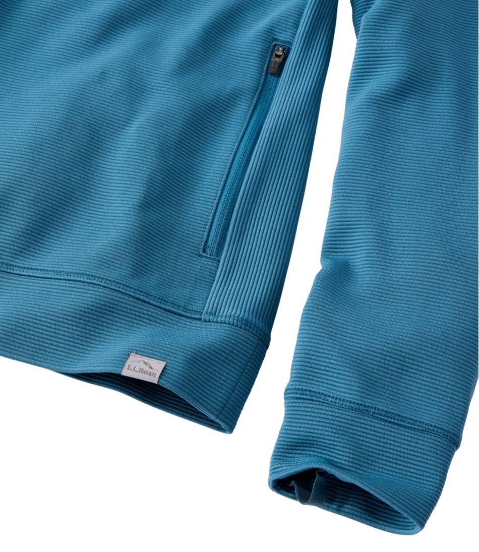 Women's VentureStretch Ottoman-Rib Hoodie | L.L.Bean Classic