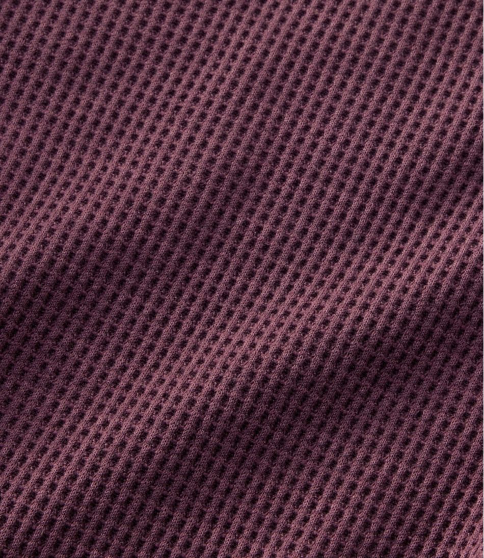 Women's Birchwood Brushed Waffle Top, V-Neck | L.L.Bean Everyday