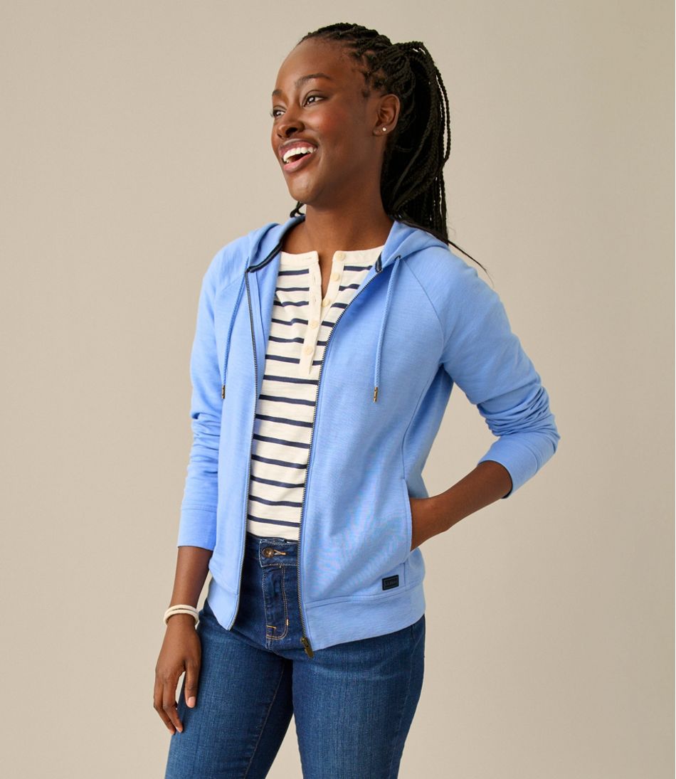 Women's Peaks Island Full-Zip Hoodie | L.L.Bean Great Value