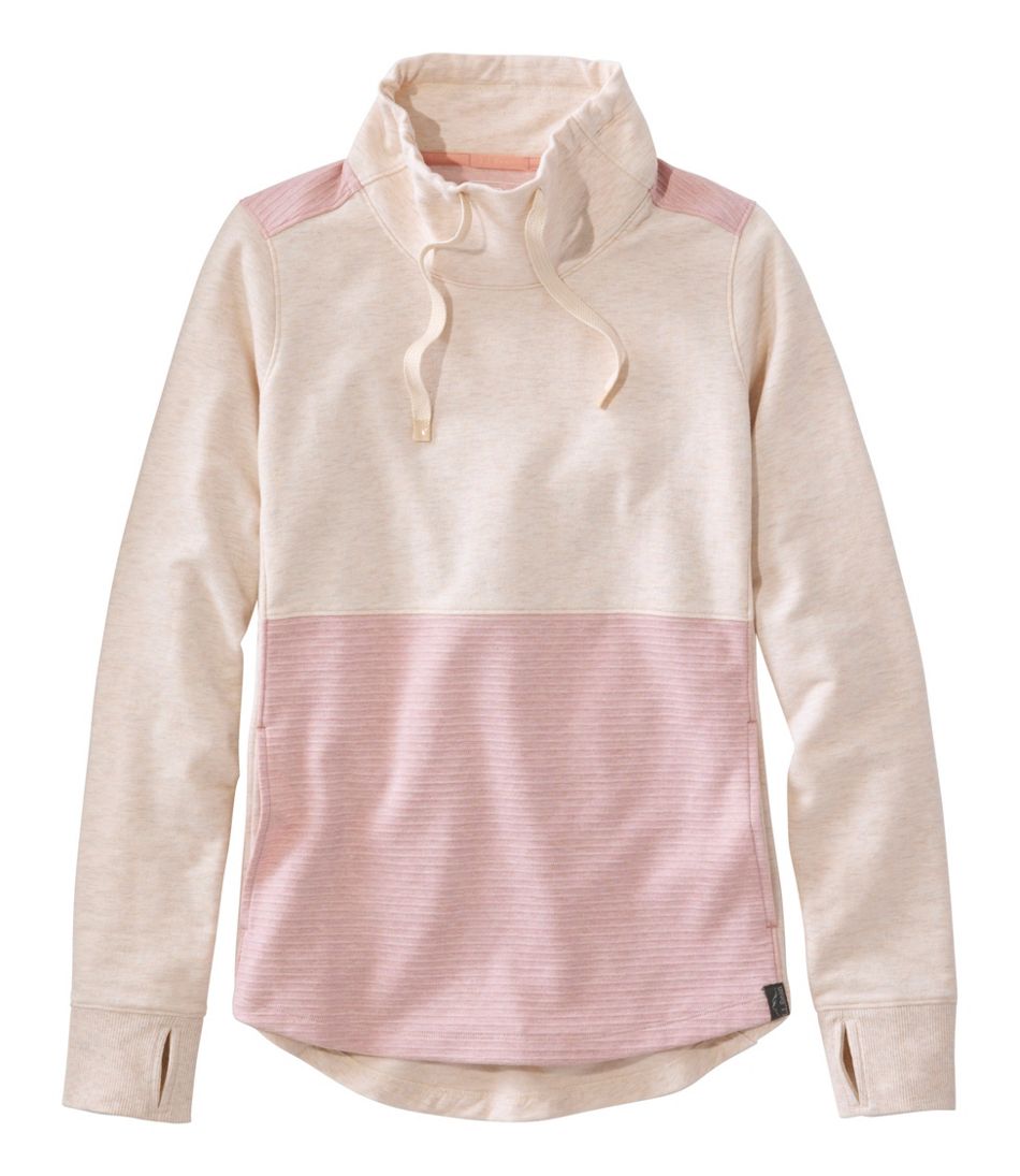 Women's Bean's Cozy Mixed Knits Pullover, Colorblock | L.L.Bean Latest