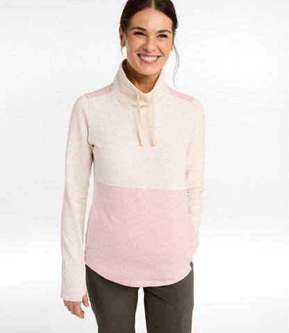 Women's Bean's Cozy Mixed Knits Pullover, Colorblock | L.L.Bean Latest