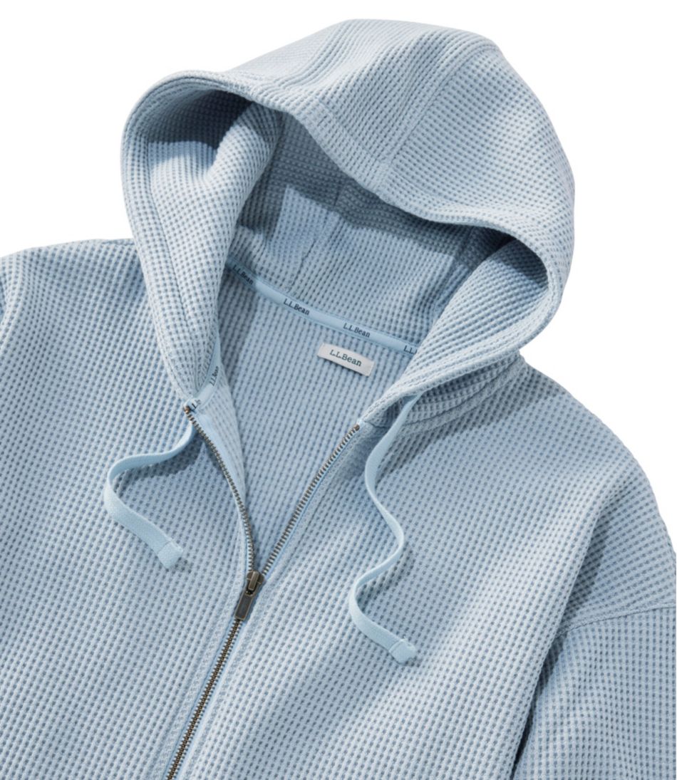 Women's Birchwood Brushed Waffle Full-Zip Hoodie | L.L.Bean Popular