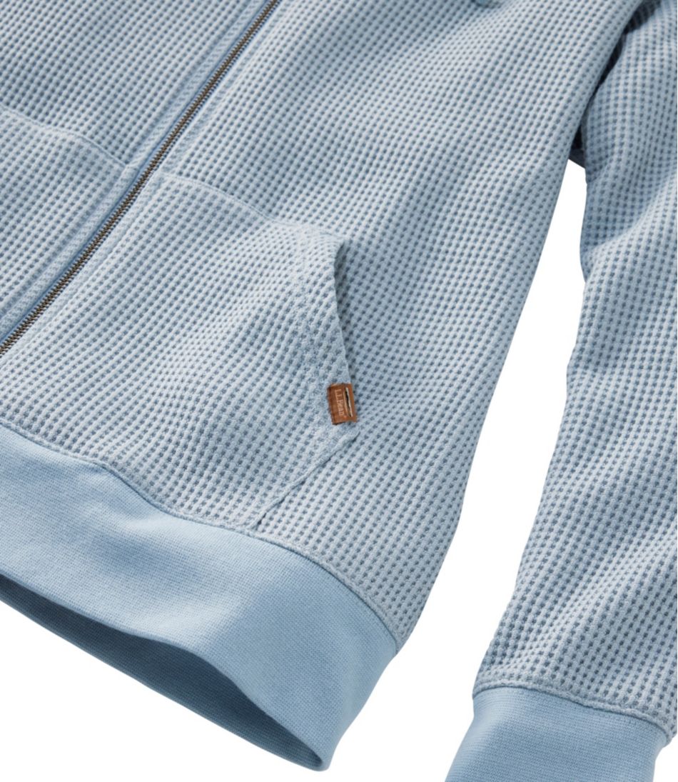 Women's Birchwood Brushed Waffle Full-Zip Hoodie | L.L.Bean Popular