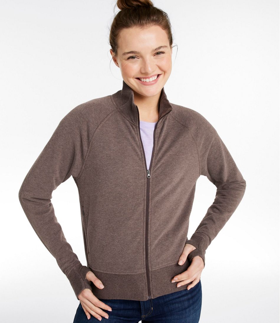 Women's L.L.Bean Cozy Sweatshirt, Full-Zip | L.L.Bean Signature