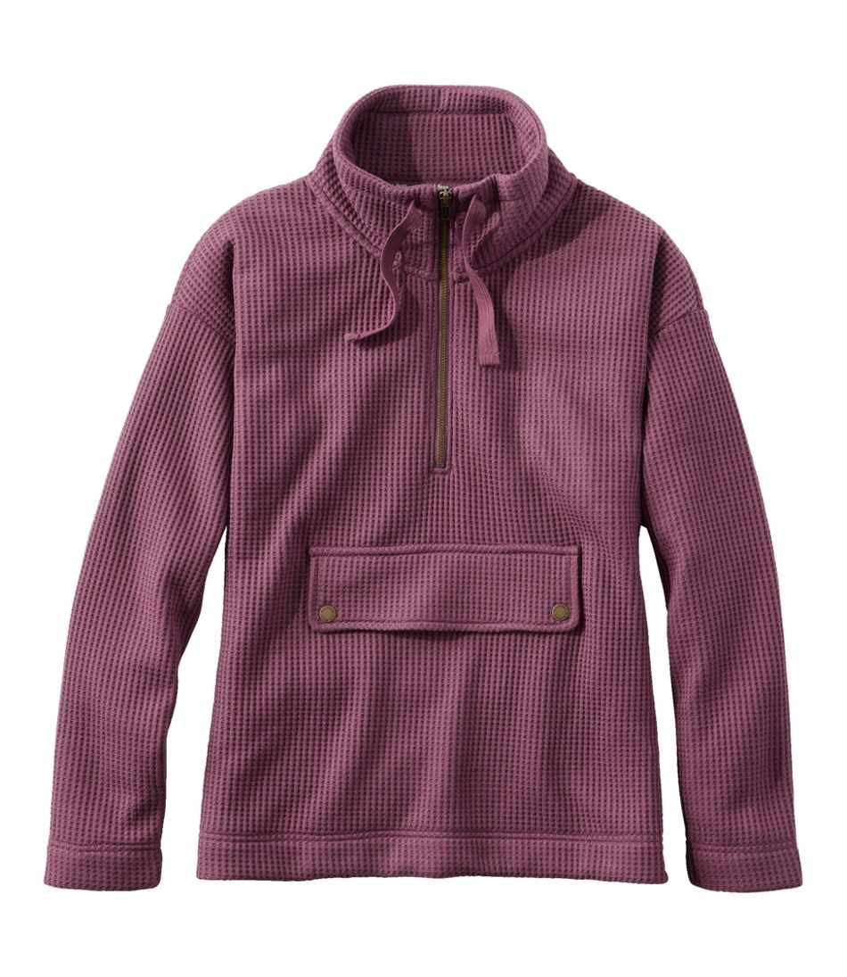 Women's Birchwood Brushed Waffle Anorak | L.L.Bean Essential