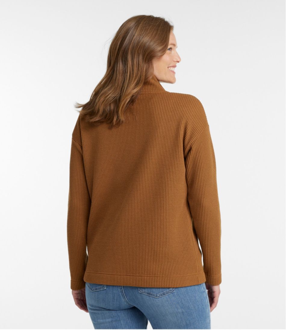 Women's Birchwood Brushed Waffle Anorak | L.L.Bean Essential