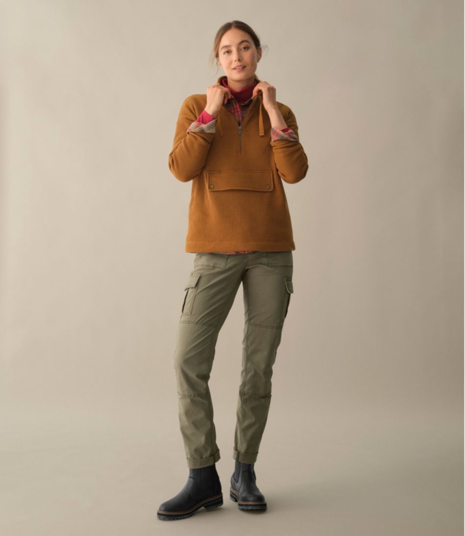 Women's Birchwood Brushed Waffle Anorak | L.L.Bean Essential