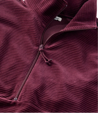 Women's Soft Stretch Corduroy Pullover, Half-Zip | L.L.Bean Great Value