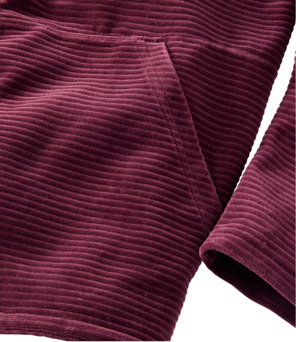 Women's Soft Stretch Corduroy Pullover, Half-Zip | L.L.Bean Great Value