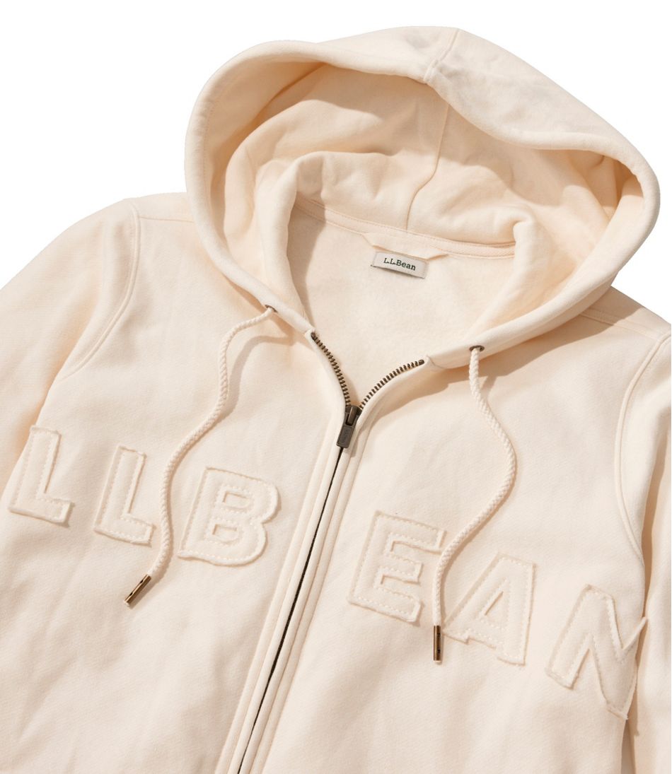 Women's L.L.Bean 1912 Sweatshirt, Full-Zip Hooded Logo | L.L.Bean Popular