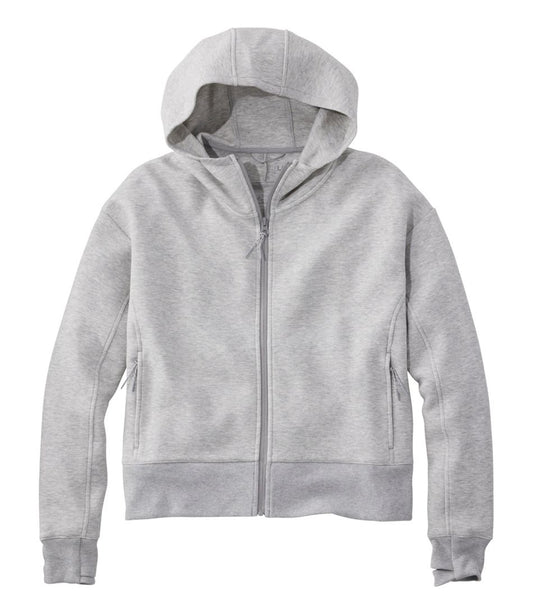 Women's Multisport Lifestyle Hoodie, Oversized Full-Zip | L.L.Bean Trending