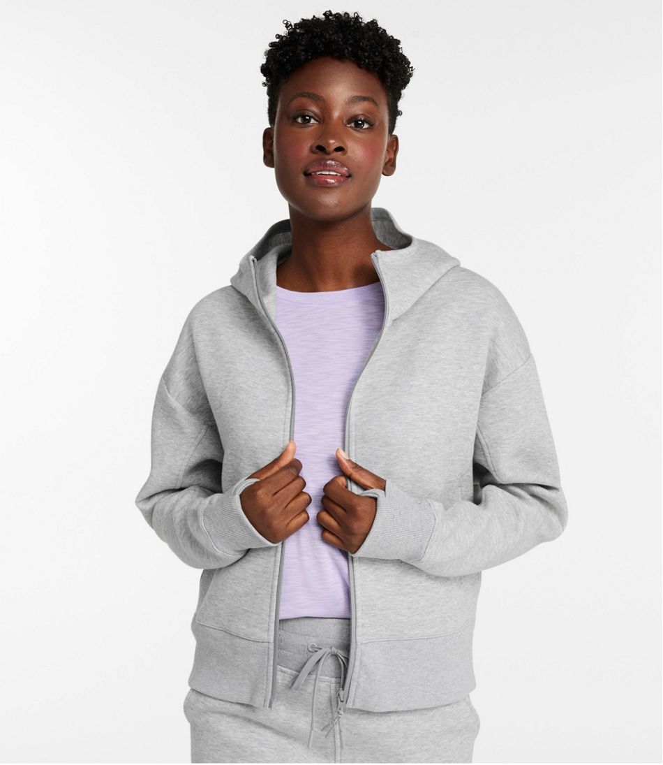 Women's Multisport Lifestyle Hoodie, Oversized Full-Zip | L.L.Bean Trending