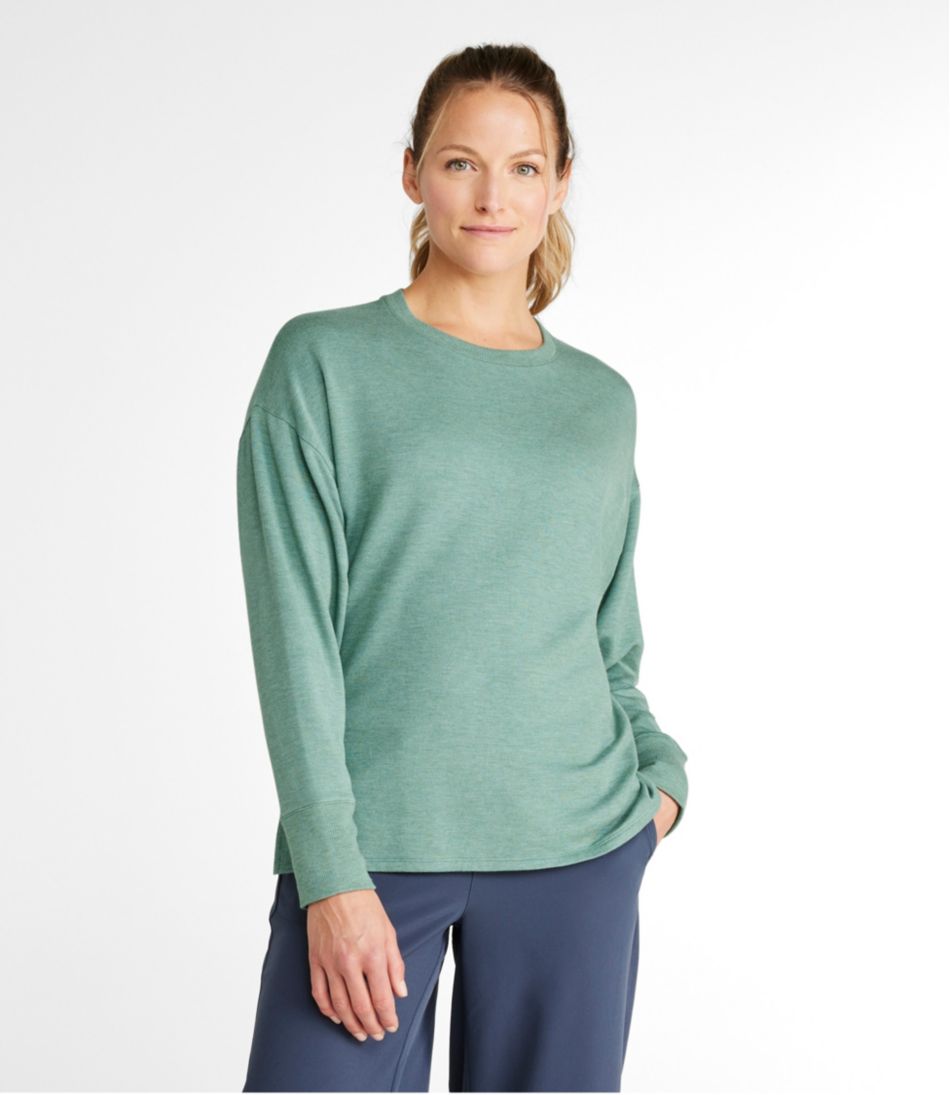 Women's SoftFlex Crewneck Dolman Sleeve Pullover | L.L.Bean Best Seller