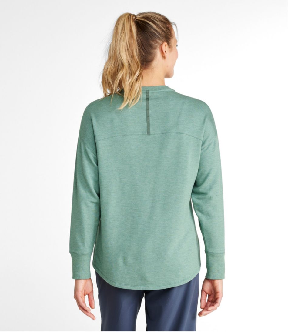 Women's SoftFlex Crewneck Dolman Sleeve Pullover | L.L.Bean Best Seller