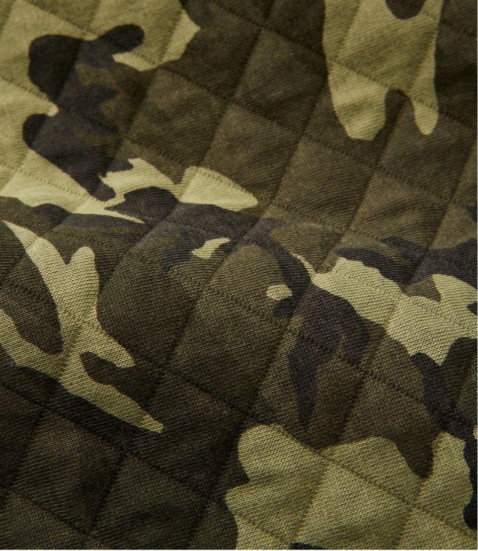 Women's Quilted Sweatshirt, Crewneck Pullover Print | L.L.Bean Recommended