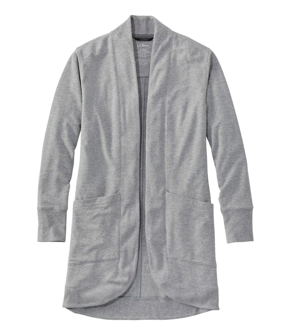 Women's SoftFlex Long Open Cardigan | L.L.Bean Signature