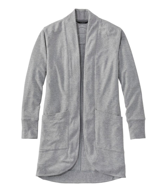 Women's SoftFlex Long Open Cardigan | L.L.Bean Signature