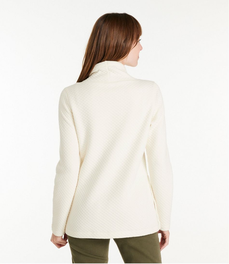 Women's SoftLight Quilted Top, Funnelneck Pullover | L.L.Bean Classic