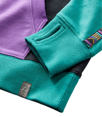 Women's Bean's Cozy Camp Hoodie, Colorblock | L.L.Bean Everyday