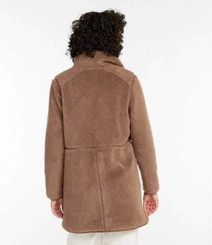 Women's Bean's Sherpa Fleece Coat | L.L.Bean Featured