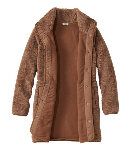 Women's Bean's Sherpa Fleece Coat | L.L.Bean Featured