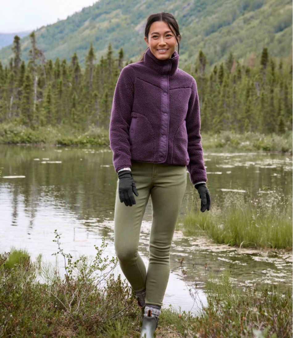 Women's Bean's Sherpa Fleece Jacket | L.L.Bean Popular