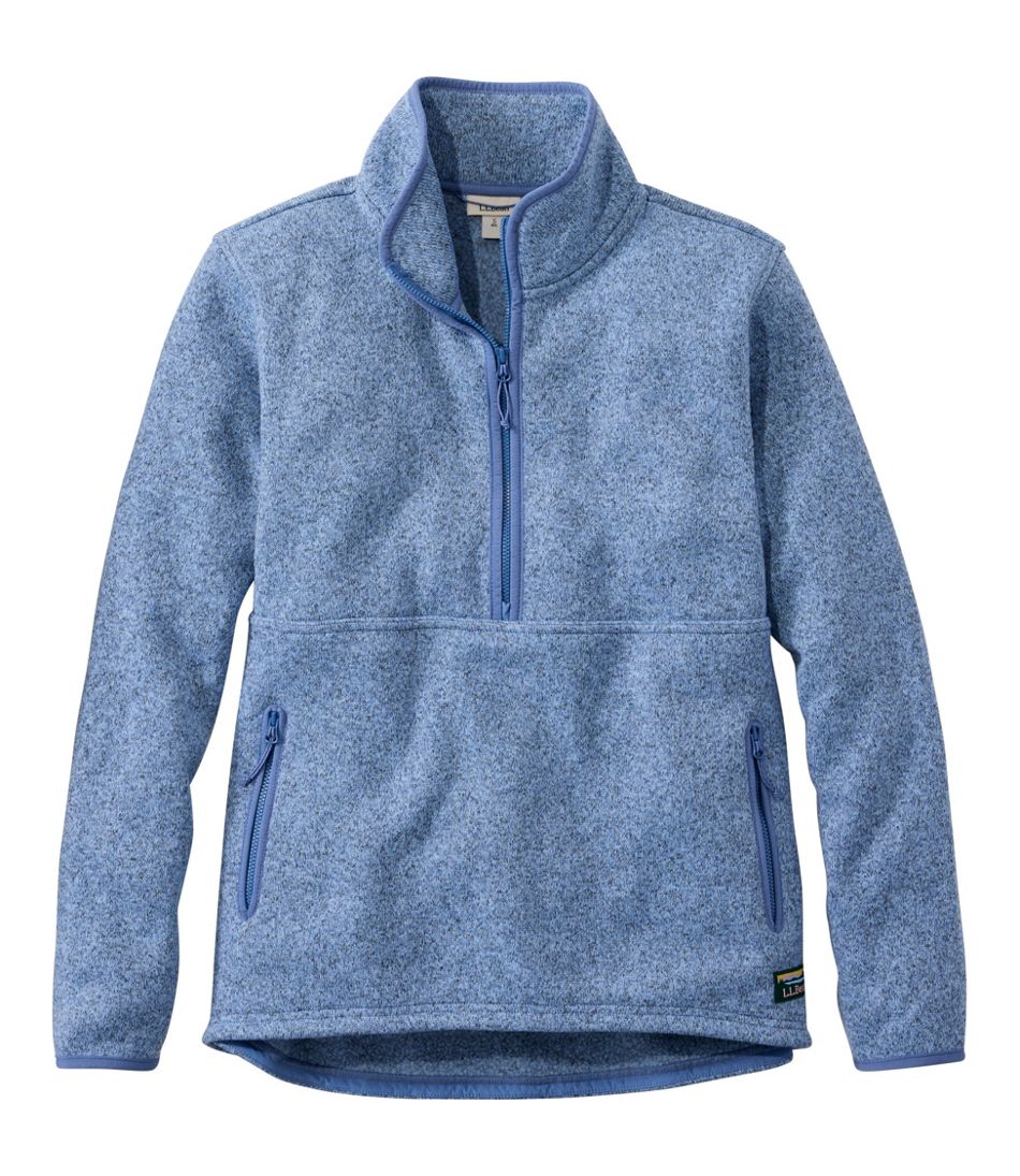 Women's L.L.Bean Sweater Fleece Half-Zip Pullover | L.L.Bean Best Seller