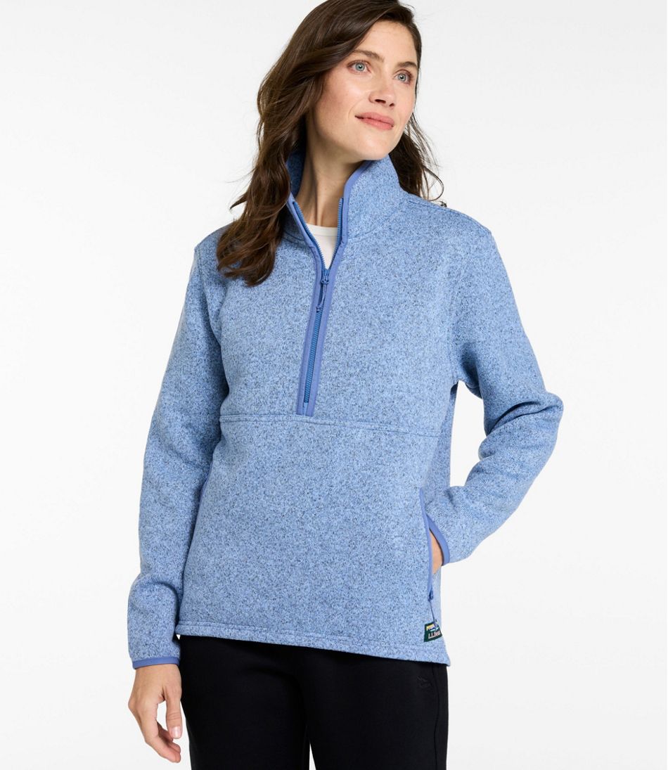 Women's L.L.Bean Sweater Fleece Half-Zip Pullover | L.L.Bean Best Seller