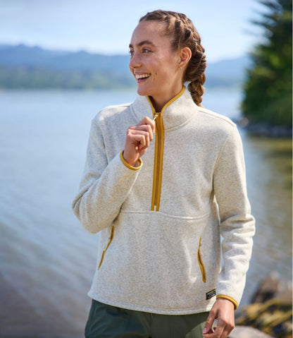 Women's L.L.Bean Sweater Fleece Half-Zip Pullover | L.L.Bean Best Seller