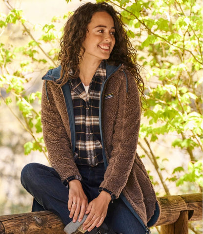 Women's Mountain Pile Fleece Coat | L.L.Bean Exclusive