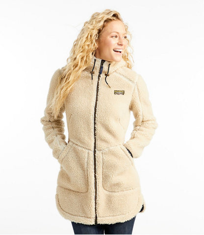 Women's Mountain Pile Fleece Coat | L.L.Bean Exclusive