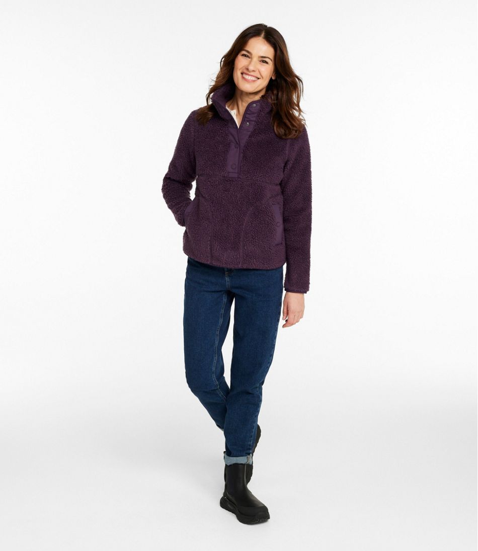 Women's Bean's Sherpa Fleece Pullover | L.L.Bean Signature