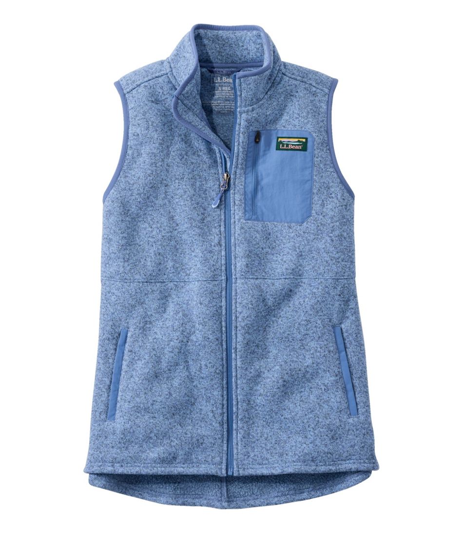 Women's L.L.Bean Sweater Fleece Long Vest | L.L.Bean Everyday